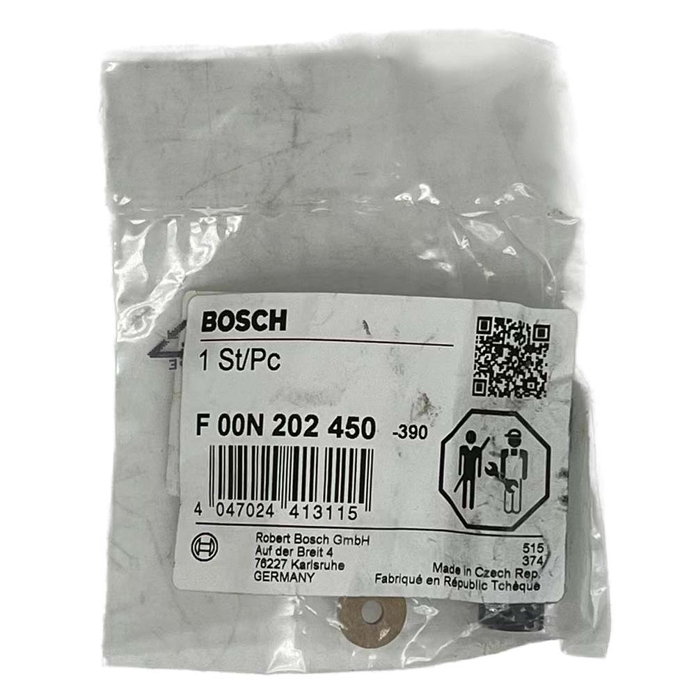 F00N202450 Bosch packaging CP1 relief valve bypass valve suitable for CP1 high pressure oil pump, original brand new genuine anti-counterfeiting inventory advantage, welcome to call for consultation